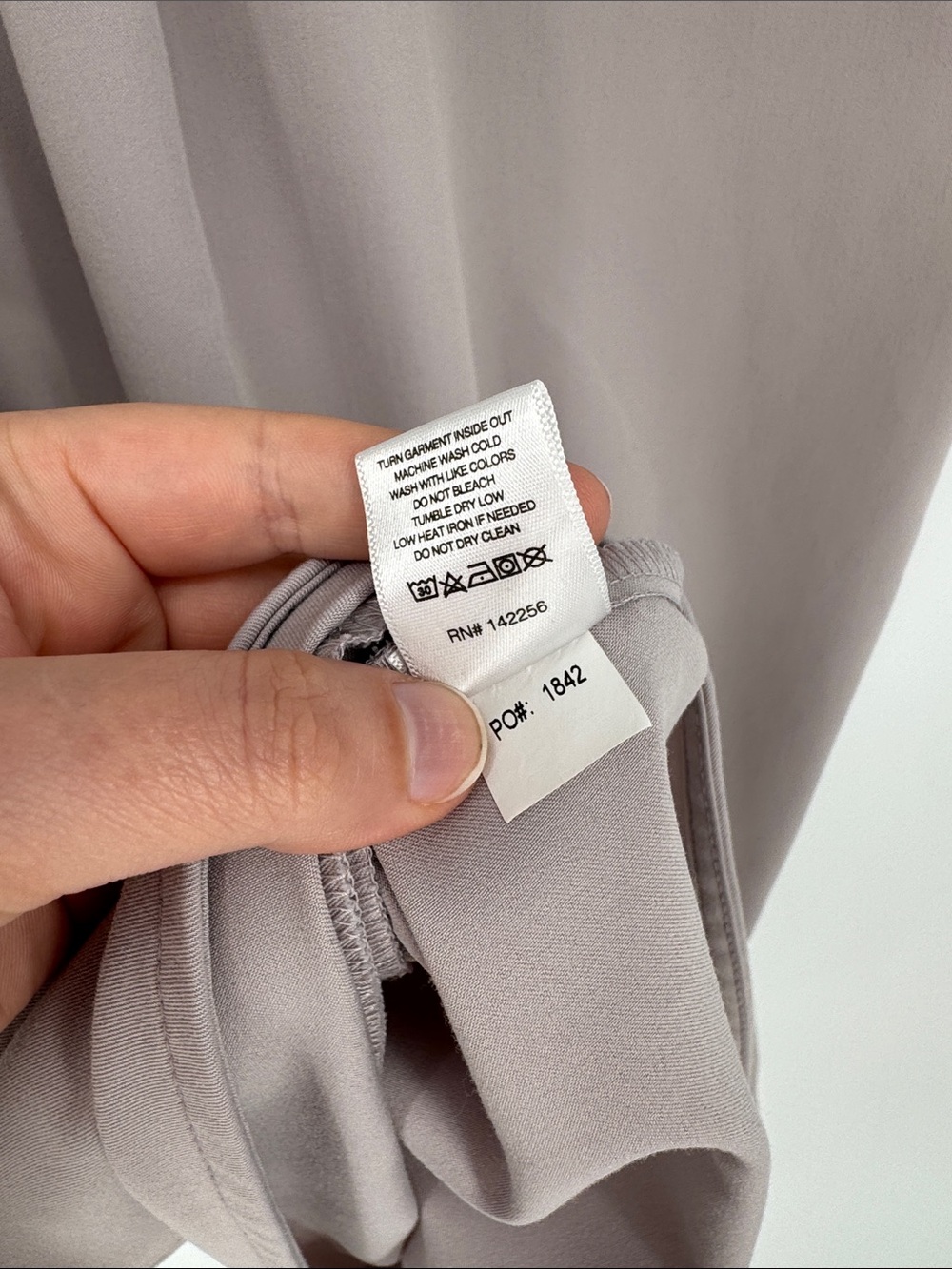 Figs Rafaela Oversized Scrub Top Medium Slate Tan Nurse Hospital Medical - Picture 8 of 9